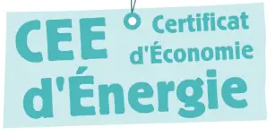logo Certificat d'économie d'énergie (CEE) bleu