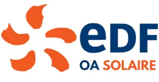 logo edf OA sur fond blanc