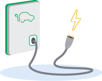 Schéma de borne de recharge électrique