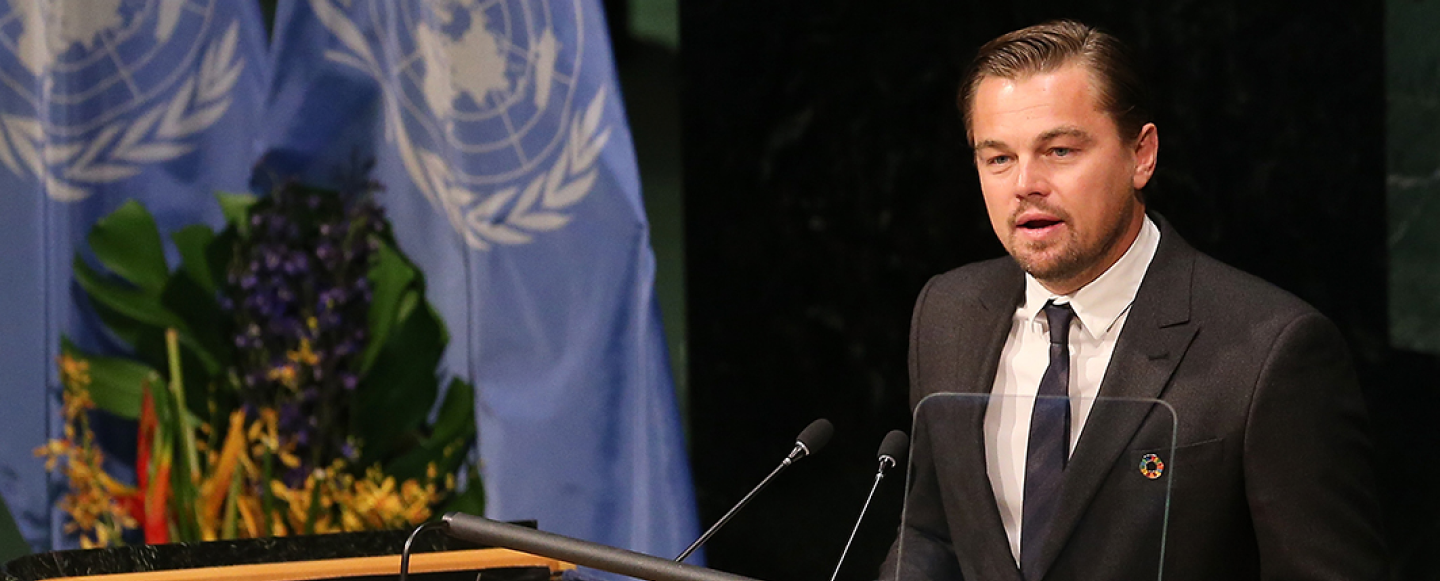 Discours de Leonardo Dicaprio à l'ONU